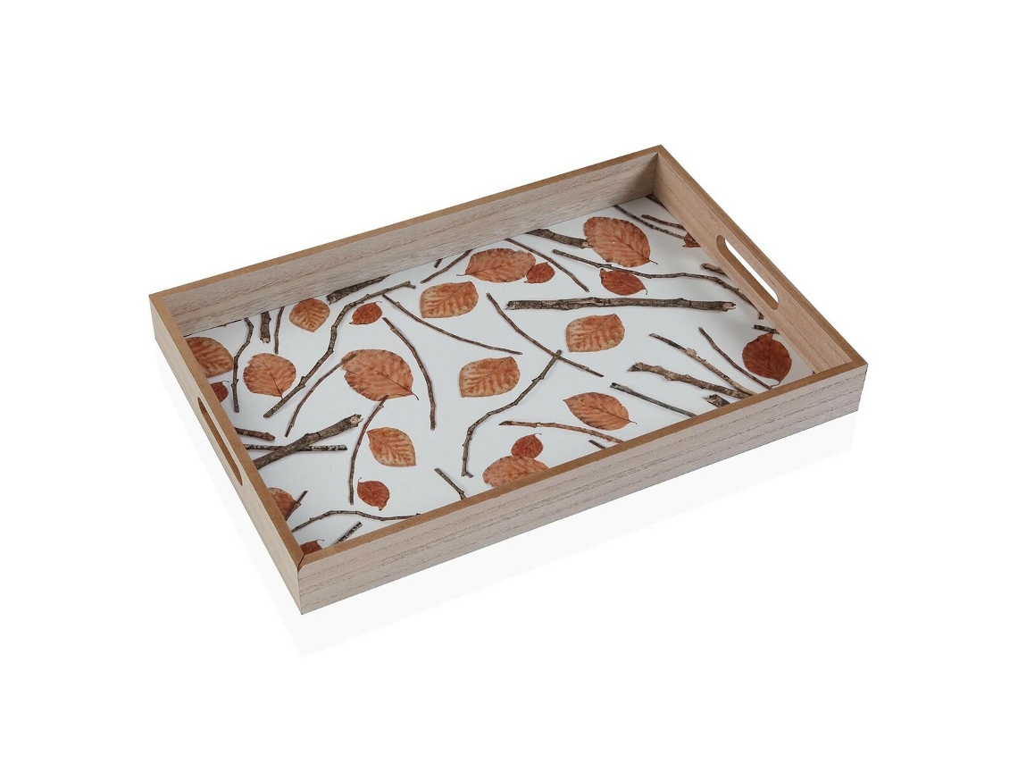 Tabuleiro VERSA Madeira Mdf 30x5x45 cm