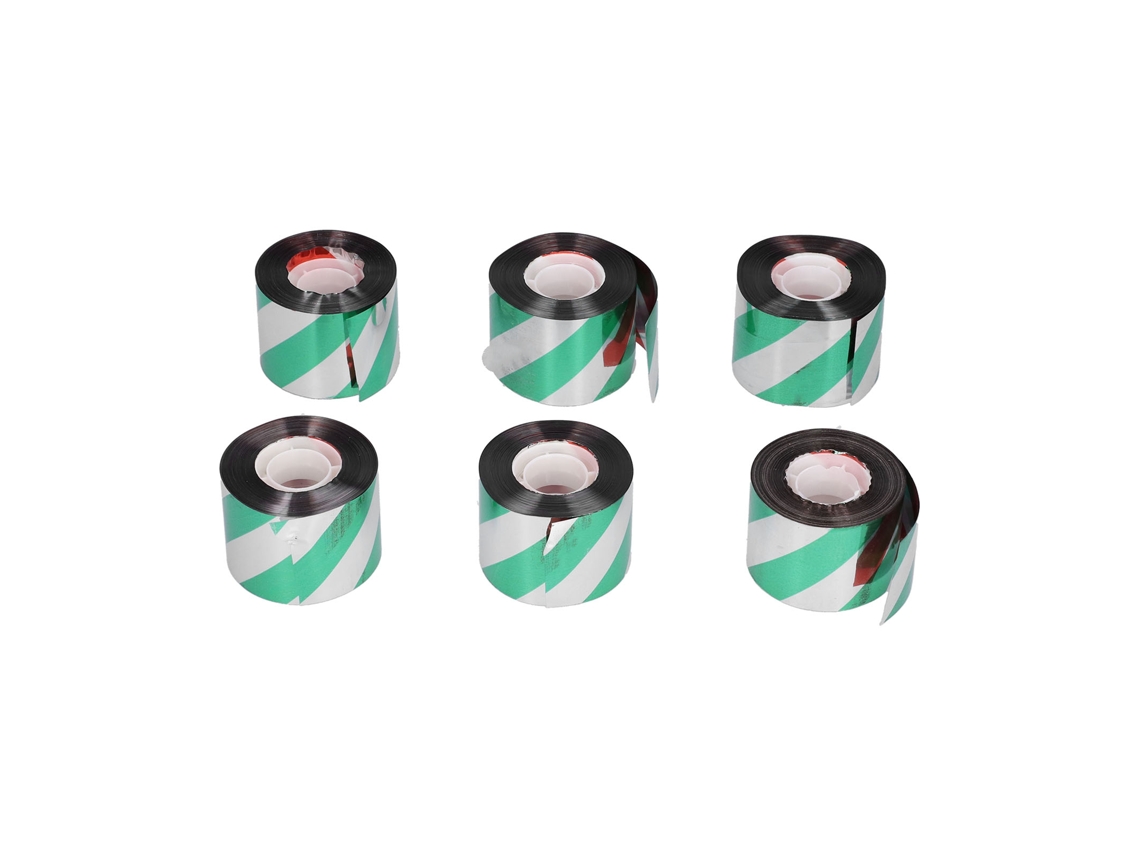 6pcs Fita Refletora Repelente de Pássaros Prata vermelho e Prata verde Pomares S/MARCA