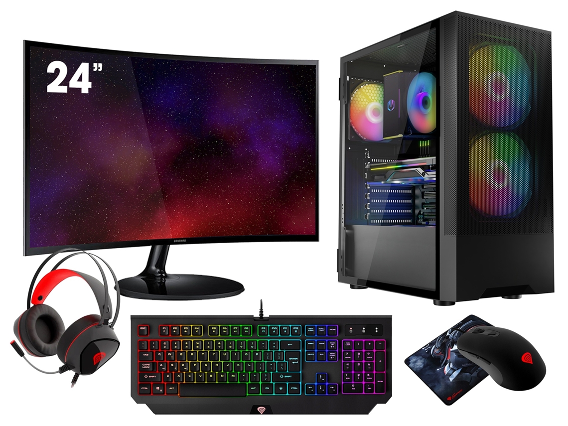 Kit R7 Pro 4750g 16gb Vega8 Ssd 1tb Wifi Win11 24'' VIST