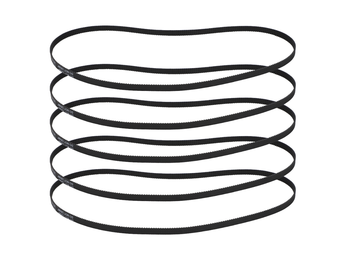 Conjunto De 5 Correias Dentadas Para Impressora 3d De 610 Mm