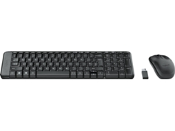 Teclado LOGITECH MK220 (Wireless - Layout Grego - Teclado Numérico)