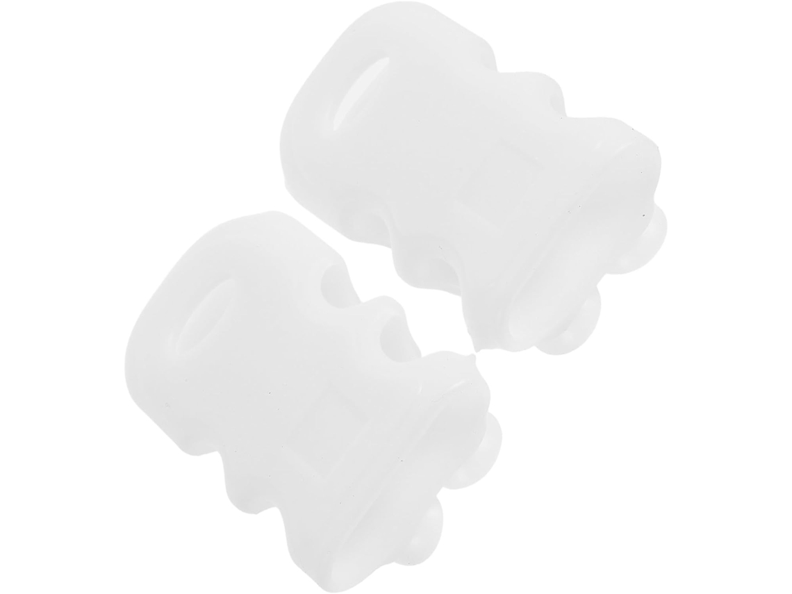 Suporte Para Chuveiro 2 Peças Com Ventosa De Silicone, Removível, Branco, Para Chuveiro De Teto E Chuveirinho