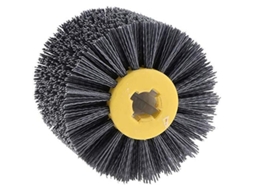 2026 pincel de Nylon Pull Wheel Grano 180 para Madeira, Máquina de Satinado 120mm