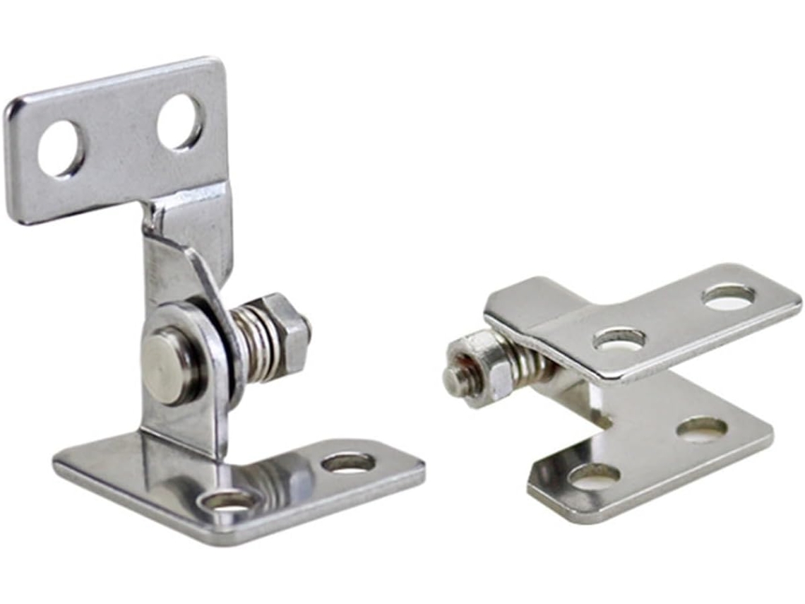 Dobradiça De Amortecimento Em Aço Inoxidável 304com Torque Ajustável E Batente Arbitrário, 1 Peça Dp039 L 2 0nm