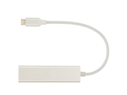 Aetheria hub Usb3.0 com 3 Portas e Cartão de Rede Gigabit Rj45 para Win, Linux e os X