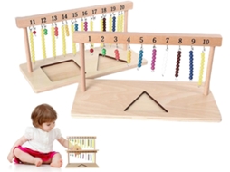 Quadro Contas Genérico Para Brinquedos Materiais Matemáticos Fáceis De Usar Brinquedo Educativo Com Coloridas
