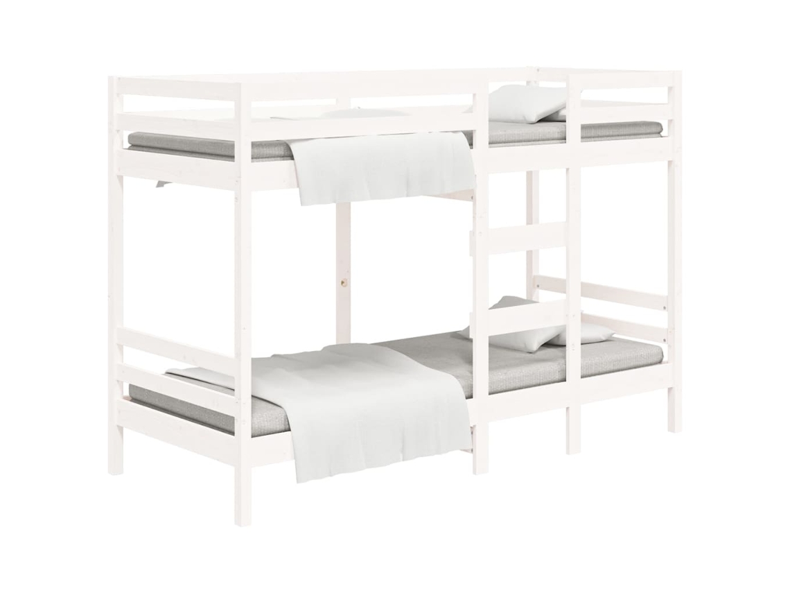 Beliche VIDAXL (Branco - Madeira - 195.5 x 80.5 x 141.5 cm)