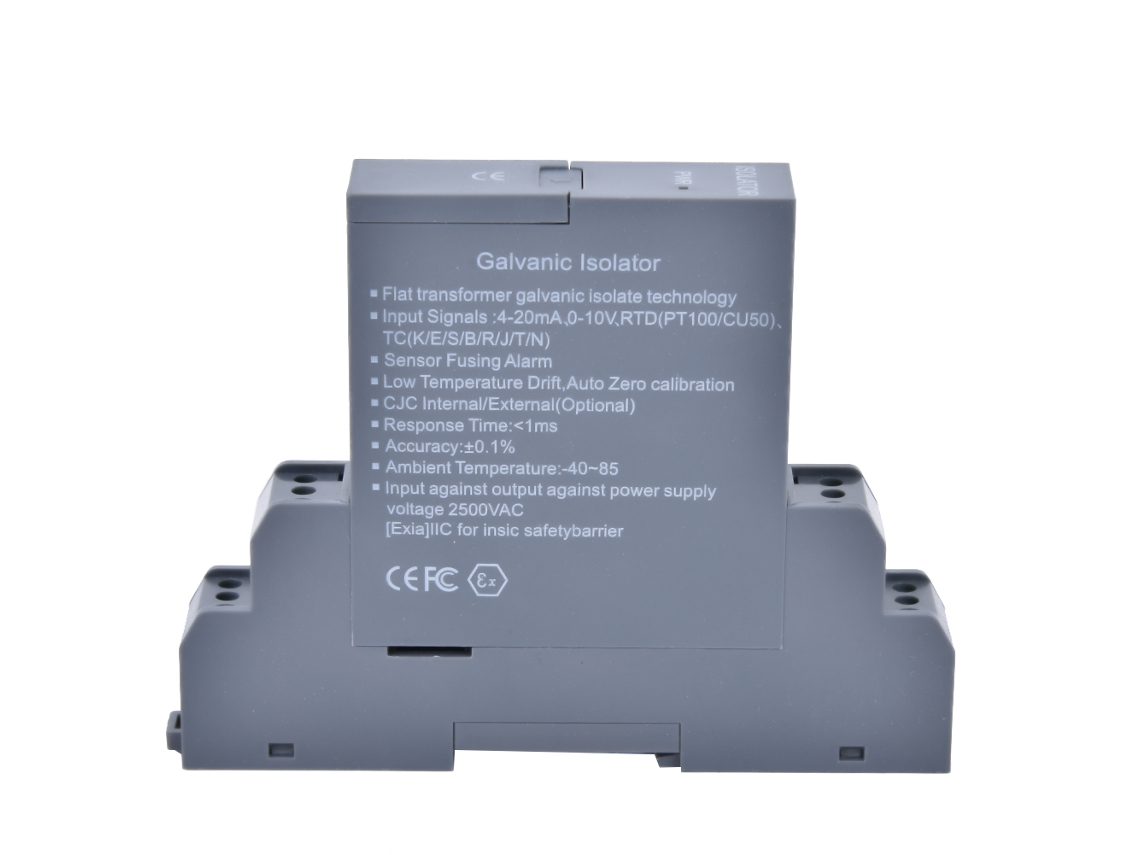 Isolador Transmissor De Sinais De Tensão E Corrente Glc 1 Entrada 1 Saída Distribuidor De Energia Plugável Dc0-10v 4-20ma