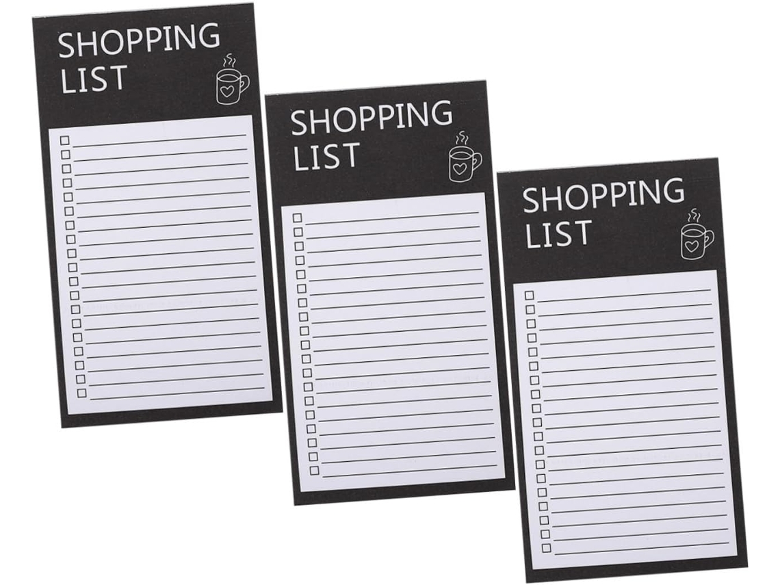 Bloc Notes Magnétique Cursos Impermeáveis Para Organização Quotidienne Planificateur Menu Pratique
