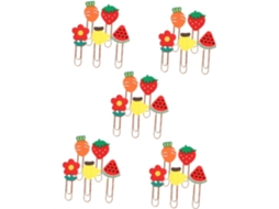 Doitool Série 5-clips Kawaii Desk Clips Adoráveis Estudantes, Uteis E Portáteis 20 Peças x 5