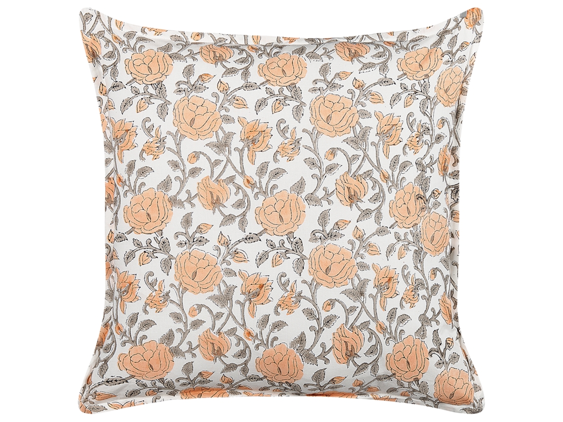 Almofada decorativa BELIANI Meadia de Algodão Multicolor 45x45x10
