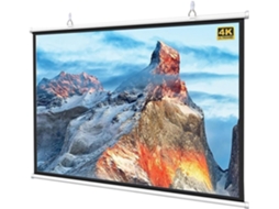 Tela de Projeção 50'' 16:9 4:3 Portátil, para Uso Doméstico e Externo