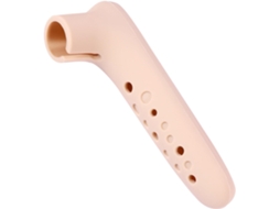 Conjunto De 2-luvas Protetoras Silicone Para Maçanetas Portas, Cor Bege