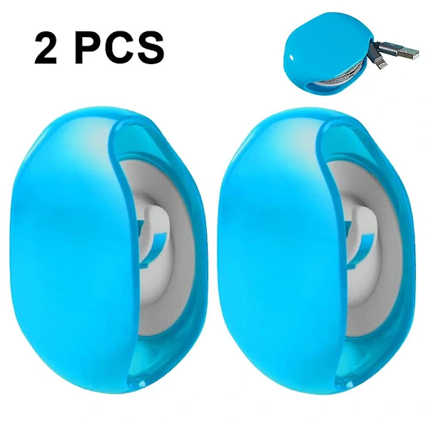 /ea/ Pacote Com 2 Enroladores Automáticos De Cabo Fone Ouvido