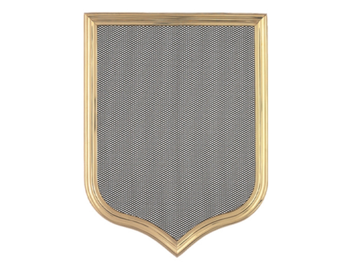 Rejilla Aireación Metal Con Premarco 50x20 Cm Latón Estilo Escudo | Ventilación Y Conductos