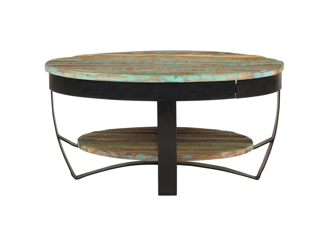 Mesa De Centro | Mesa De Apoio Mesa De Café 65x32 Cm Madeira Reciclada Maciça Wsd556522 Lovely Home