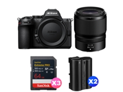 Z5 Ii + 35mm F/1.4 + 3 Sandisk 64gb Extreme Pro Uhs ii Sdxc + 2 Nikon En el15c + Ebook “20 Dicas para Fotos Que Impressionam” NIKON