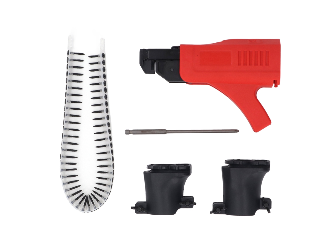 Adaptador De Pistola De Prego Em Cadeia Com Ajuste De Comprimento E Profundidade Para Furadeira Elétrica 47.3-75.8mm