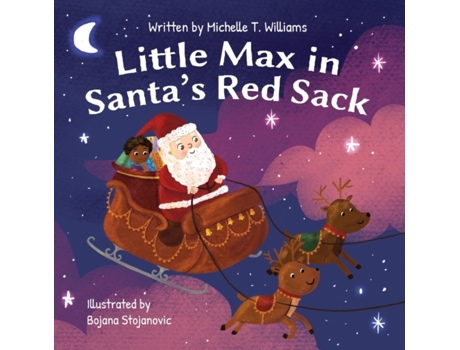 Livro Little Max In Santa's Red Sack Michelle T Williams (Inglês)