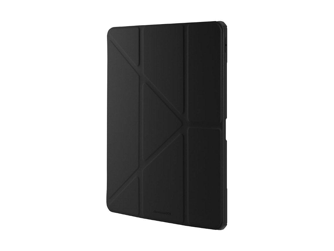 DBRAMANTE1928 Capa Folio para iPad Air 13/Pro 12.9 da série London com Ranhura para Stylus Preto