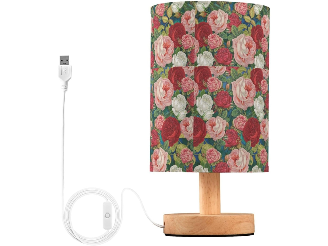 Luminária De Leitura Junzan Com Símbolos Românticos Para Mesa Estudo, Luminária Led Com Luz Noturna Usb Para Varanda