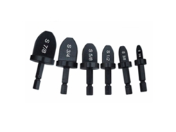 Conjunto de 6 peças de expansores e alargadores de tubos para tubos de cobre de ar condicionado. Inclui furadeira.