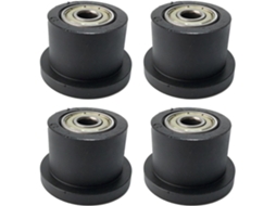Conjunto De Roletes Reposição Para Assento Remo Ergométrico, 4 Peças,