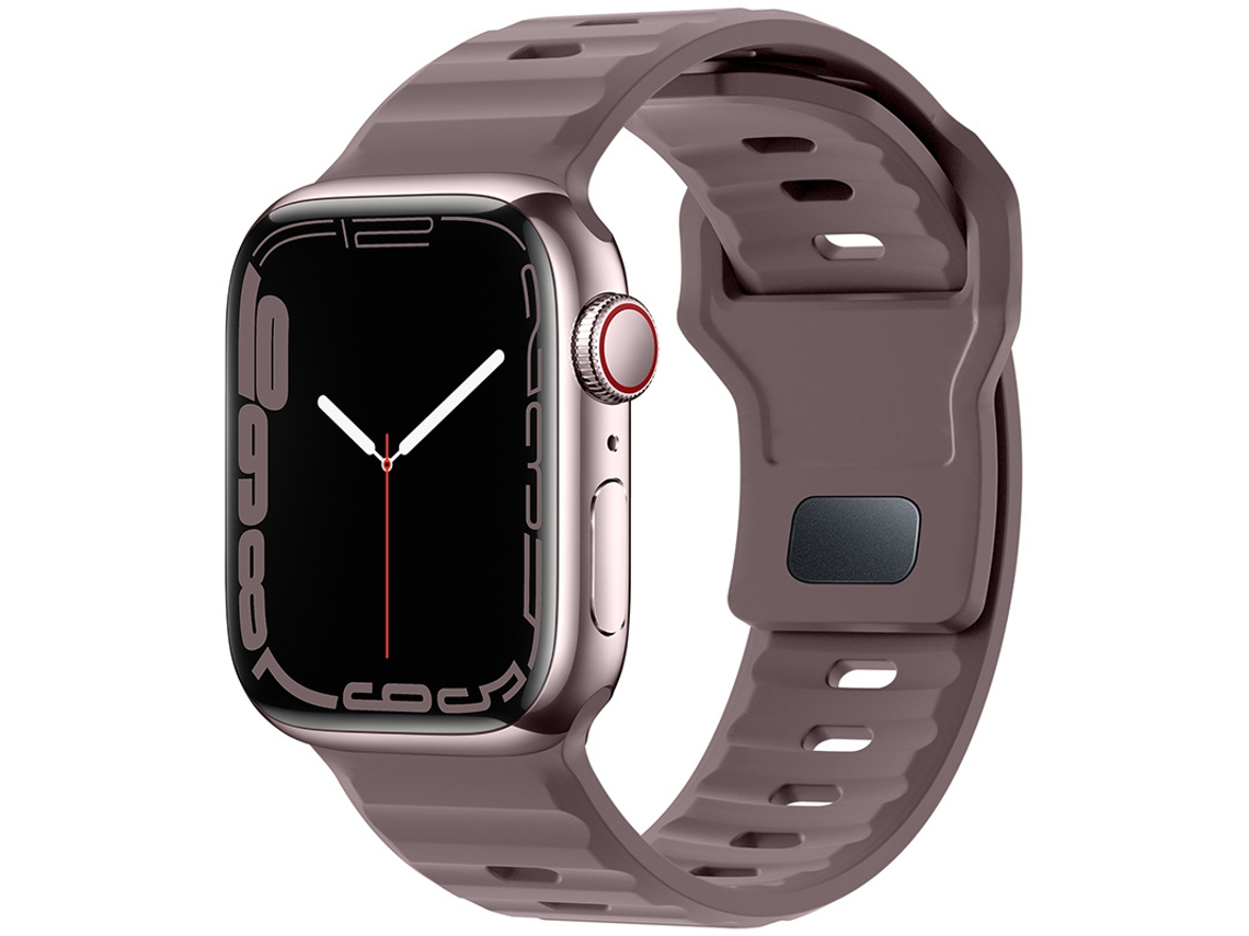 Bracelete Para Apple Watch 38/40/41/42mm Roxo Fumê Cuich