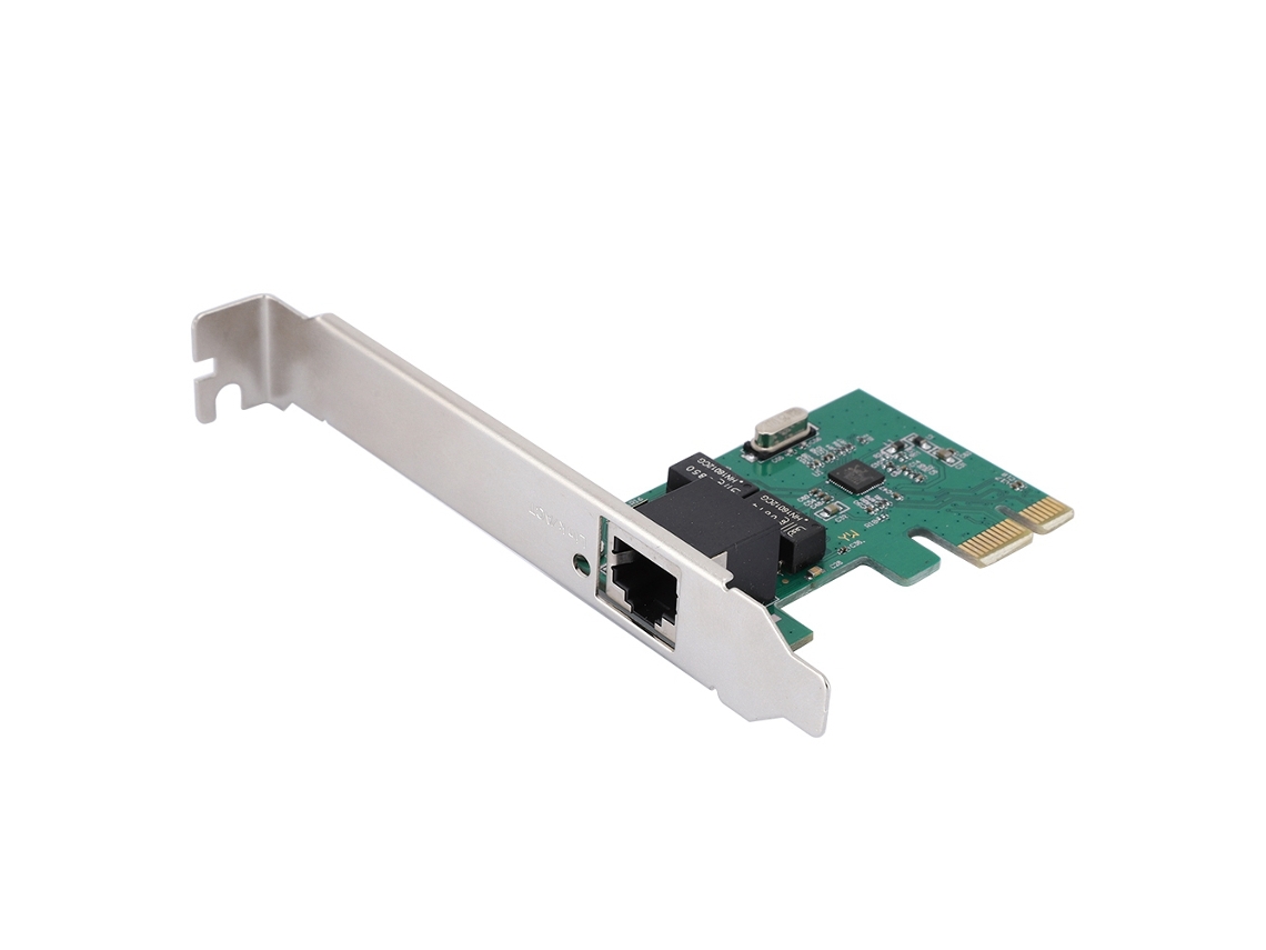 Placa De Rede Gigabit Ethernet Para Computador Desktop Realtek Rtl8111e Pcie 10 100 1000 Mbps Aquaforge