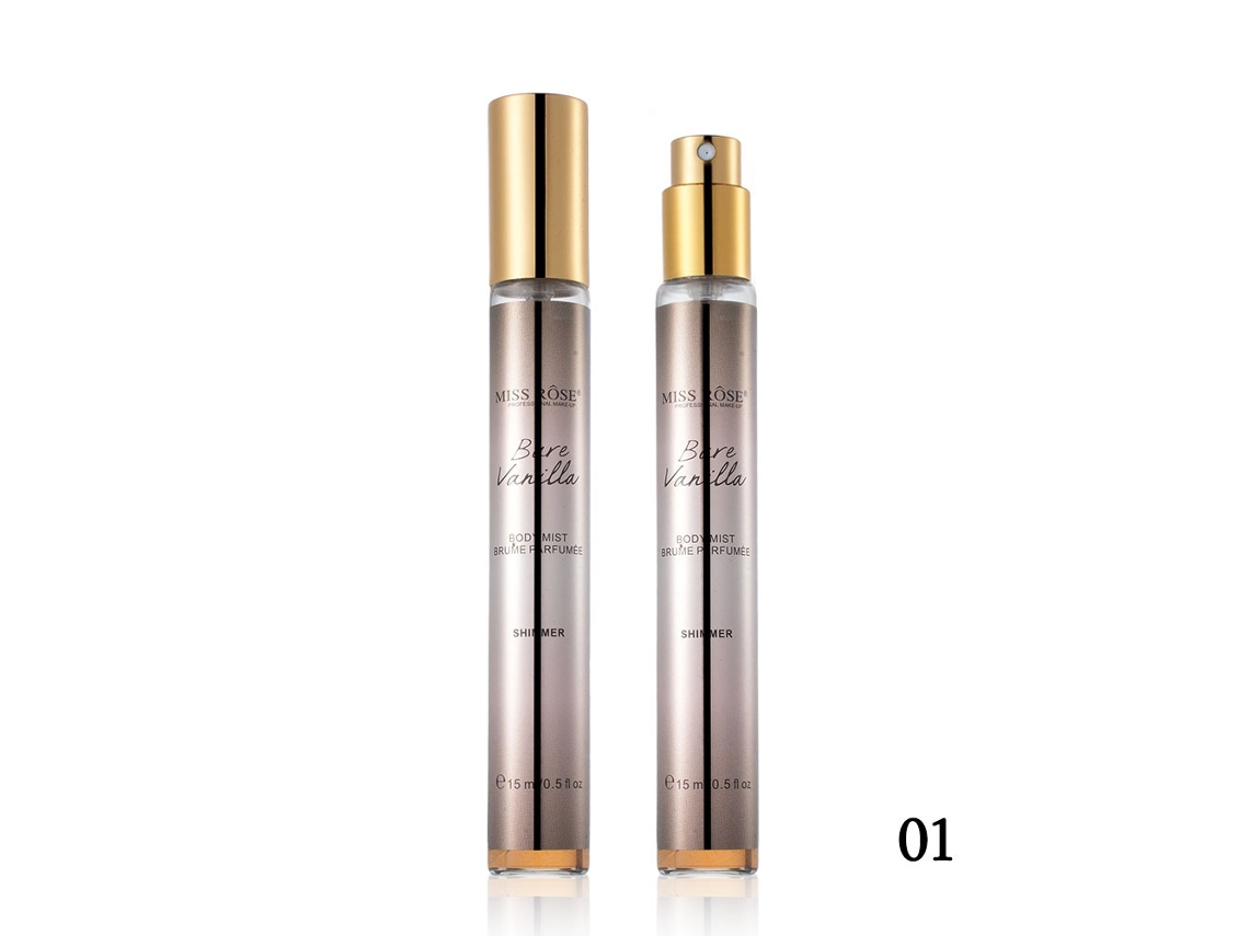 Frascos, 15 ml, fragrância floral, fragrância duradoura, fragrância floral doce, perfume, frescor diário, caixa de fragrância leve (nº 1)