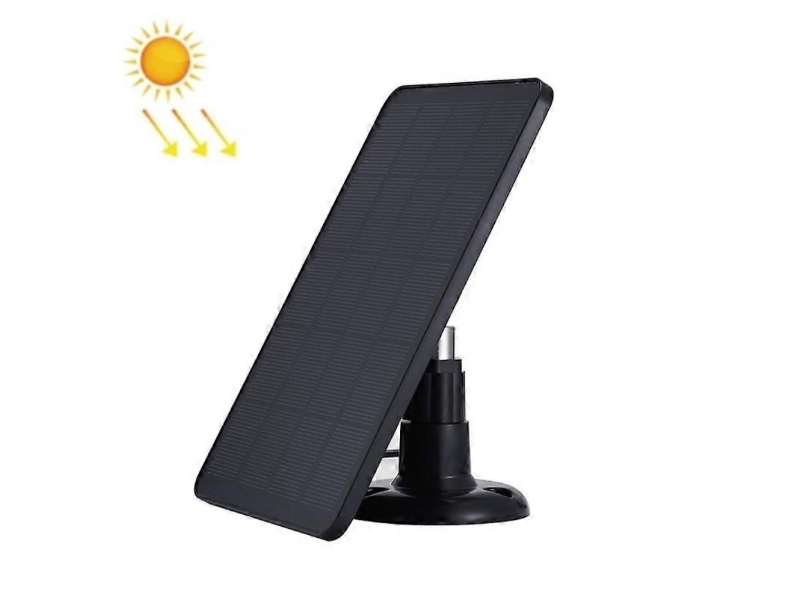 Placa de carregamento solar para campainha com câmera BRILVIBERA