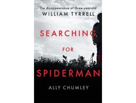 Livro searching for spiderman de ally chumley (inglês)