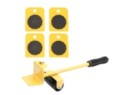 Set De Transporte De Muebles: Elevador Amarelo Com Placa Móvel Para Objetos Pesados, Carga 150kg