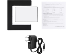 Fotolijsta Magnética Com Levitação Led Para Decoração