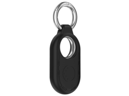Capa Para Samsung Galaxy Smarttag 2 Location Tracker Protetora De Silicone Portátil Preta