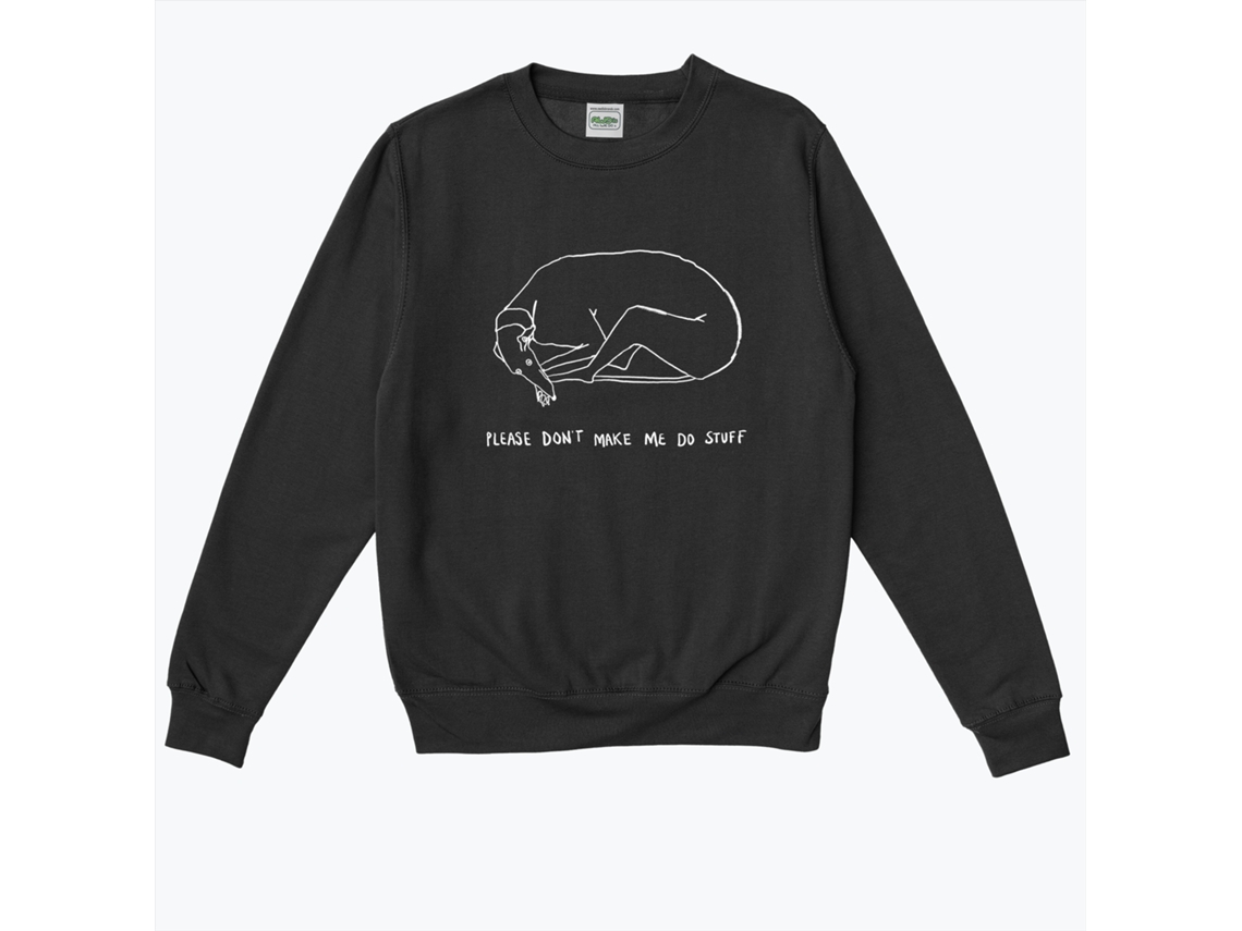 Unisex Please Don't Make Me Do Stuff Sweatshirt-xl