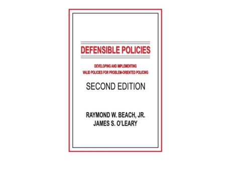 Livro Defensible Policies De O'leary E James S (inglês)