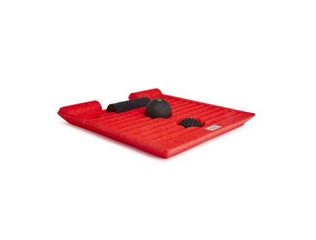 Tapete de Equilíbrio BLACKROLL Fitness Smoove Board (Preto e Vermelho)