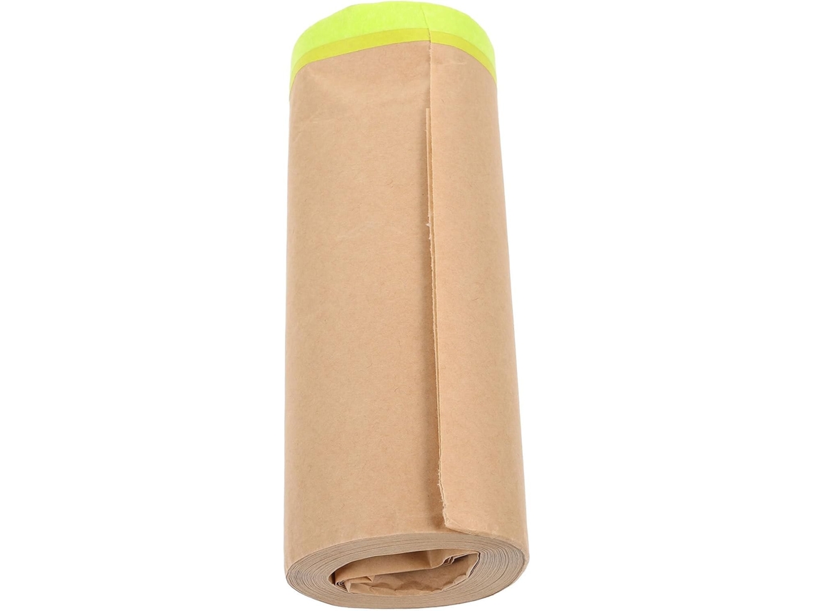 Filme de Mascaramento À Prova De Poeira Em Papel Kraft Cortado À Medida