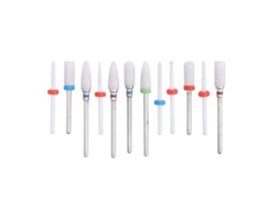 Conjunto de 12 Brocas de Corte de Cerâmica para Fresadora e Esmerilhadeira