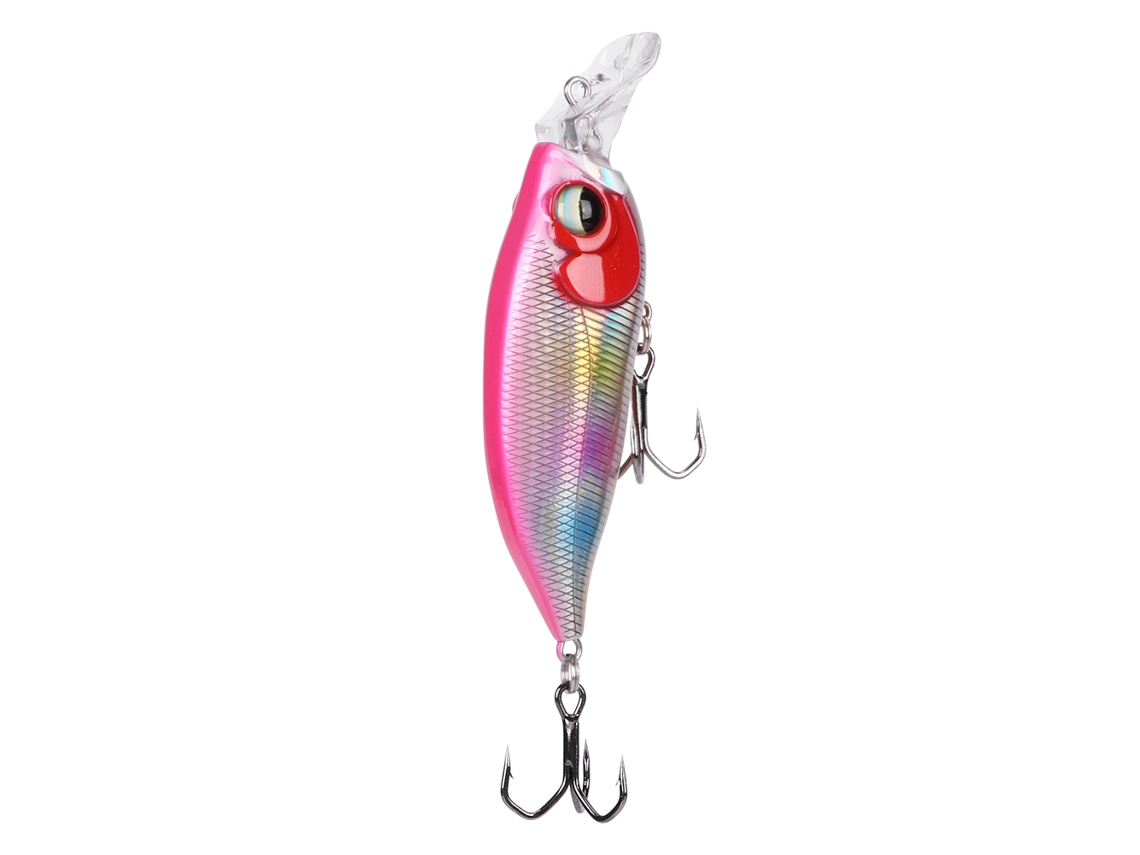 Lure Bait (magnetic Storm Simulation Hard Bait) Honoreal 57mm/8g Japanese Style Rocker Fatty Minnow Crank