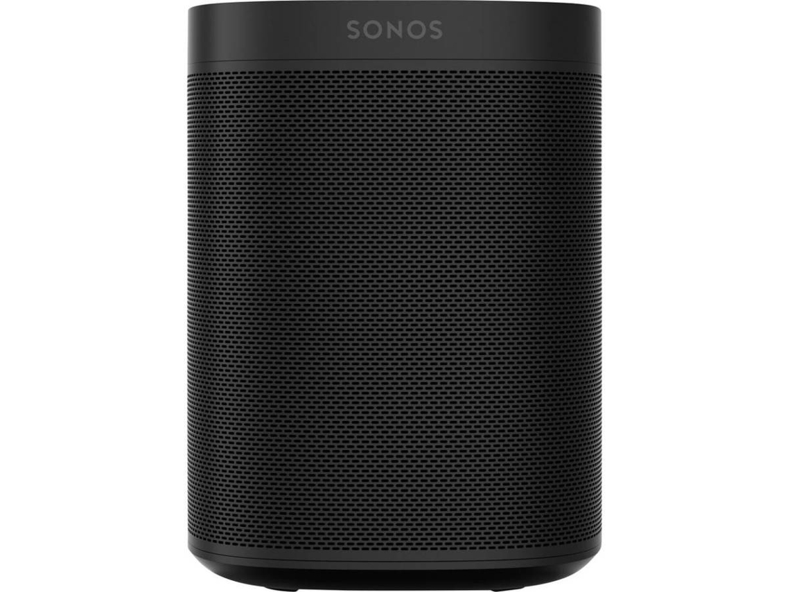 Assistente Virtual SONOS One Preto (Google Assistant e Alexa - Preto)