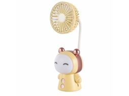 Ventilador Portátil USB Recarregável com Design Exclusivo Primerox