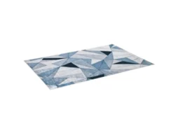 Tapete Geométrico Veludo de Diamante (poliéster) e Tecido Não Tecido Cor Multicor 230x160cm Homcom