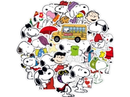 50 Adesivos do Snoopy, Adesivos de Grafite À Prova D'água, Brinquedos Infantis MDUG