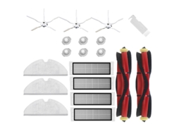 Peças de aspirador de pó para xiaomi roborock s5 max s6 puro s6 maxv escova principal lavável filtro hepa escova lateral
