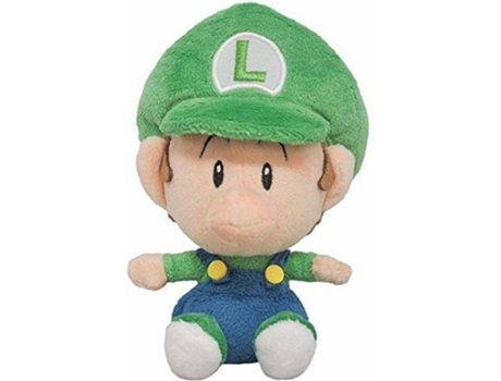Peluche  Baby Luigi Little Buddy Super Mario (6.7x4.9x3.1 cm)