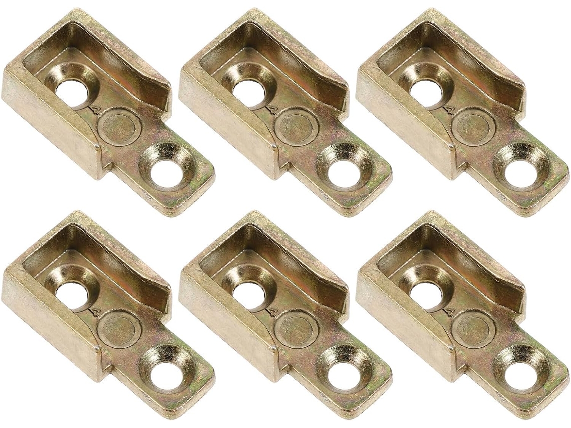 Conjunto De 6 Travas Para Janelas Batente Em Liga Zinco, Fácil Instalação Faça Você Mesmo E Estrutura Modular Para