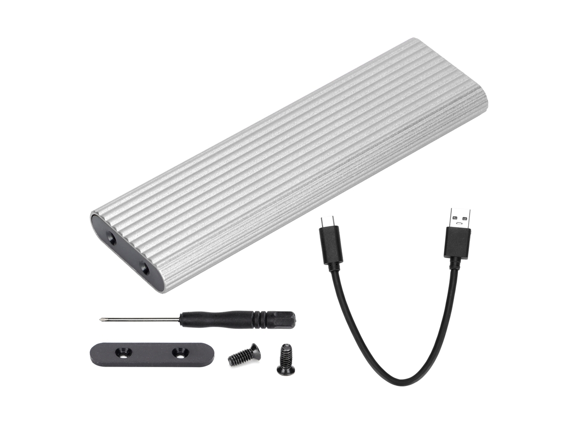 Enclosure Nvme SSD 2TB Suporte Dual Protocol Dissipação Rápida | S/MARCA