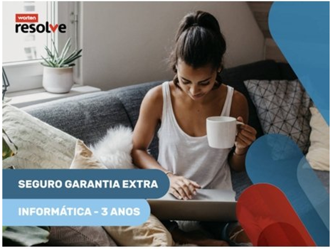 Seguro Garantia Extra 3 anos - De 1000 a 1499,99 euros - Informática